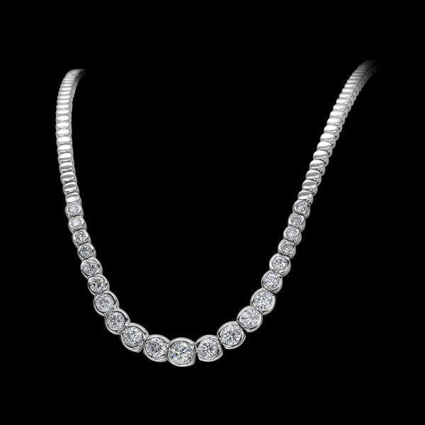Rolling Diamonds®项链  渐变形