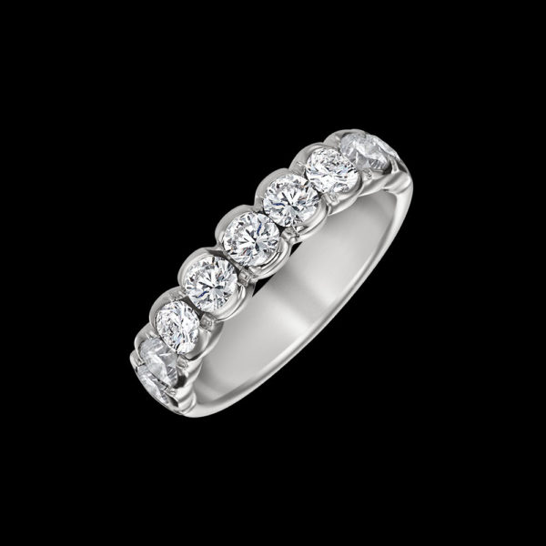 Rolling Diamonds® Half Eternity